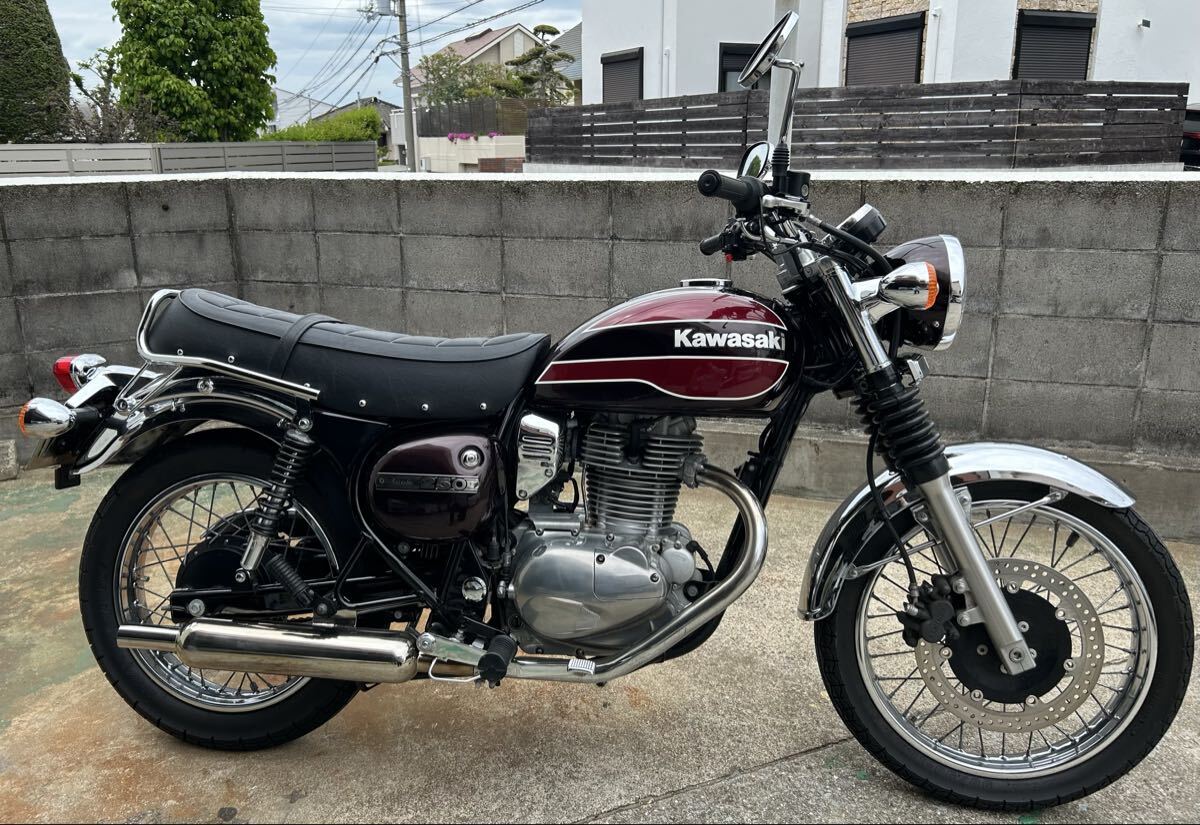 兵庫県 神戸市 低走行 走行4,700km エストレヤ 250cc 希少 ファイナルエディション 美車 Kawasaki w3