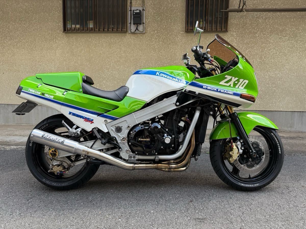ZX-10 ZX10 ZXT00B 前後17インチホイール FCRキャブ ステムベアリング ホイールベアリング打ち替え済 ブレンボキャリパー他カスタム多数